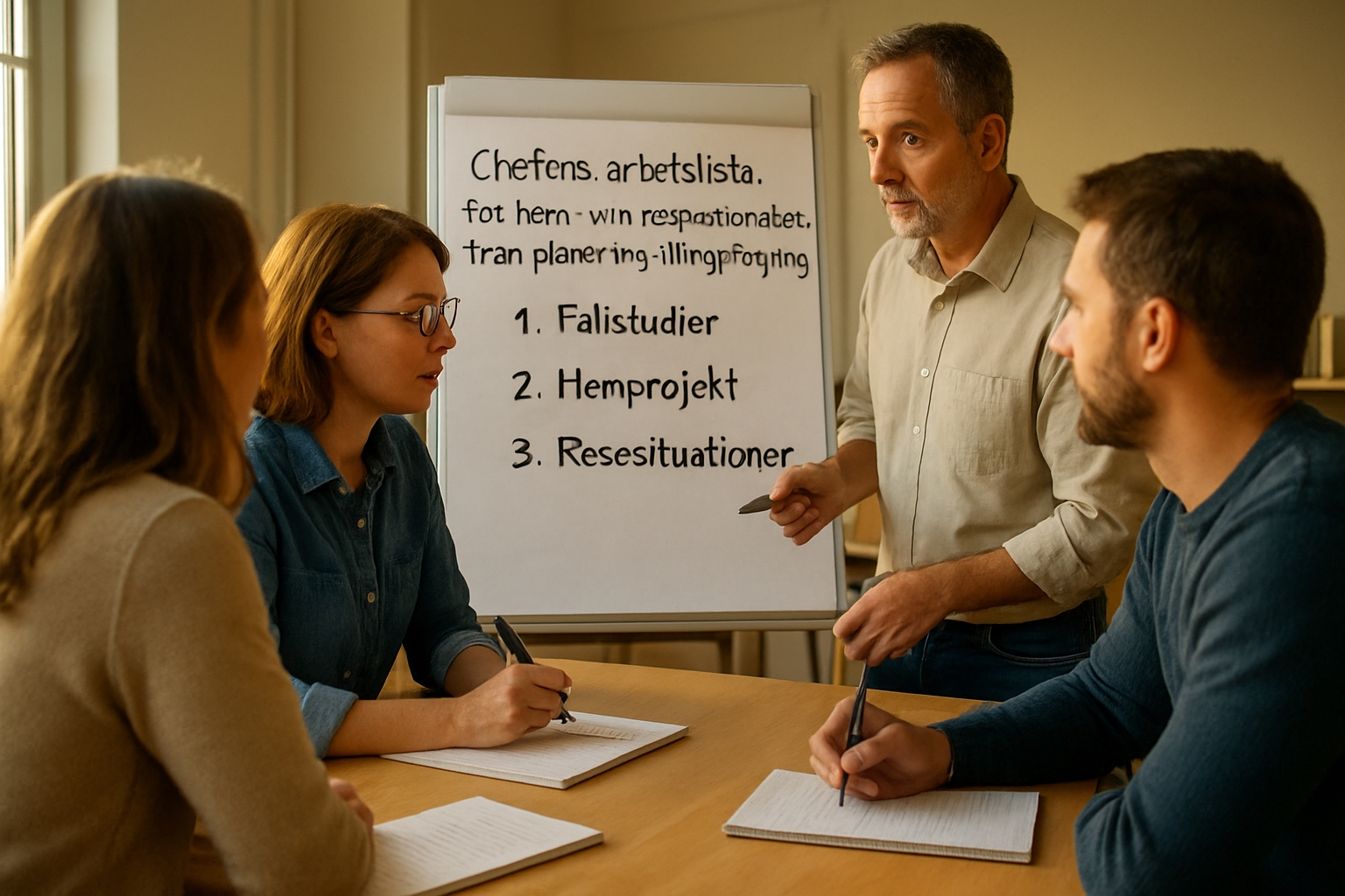 Chefens arbetslista för hem- och reseärenden: från planering till uppföljning
